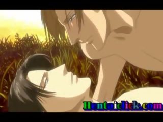 Hentai Gay Twink Outdoor Anal shaft Pumping