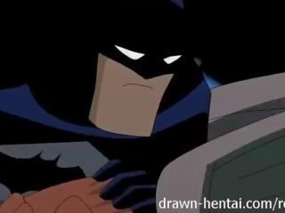 Justice league hentai - dois pintos para batman