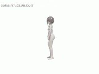 Blue haired hentai girl videos assets in tight body suit