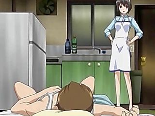 Adorable Japanese Hentai Gets Squeezed Her Bigboobs And Poked