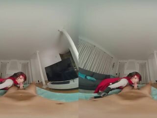 Busty Redhead Maddy May As RWBY RUBY Gets Your cock VR adult movie Porn shows
