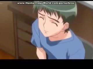 Anime tiener ms start plezier neuken in bed