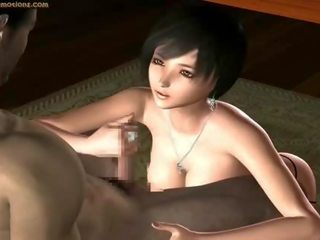 Sensual Animated With Round Tits
