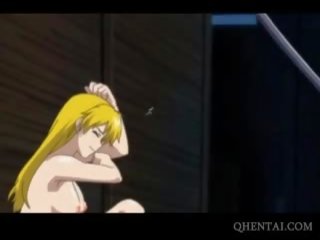 Shy Hentai Blonde Takes shaft For The First Time