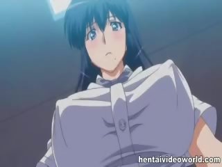 Besar anime pancutan air mani untuk besar titted sekolah teman wanita