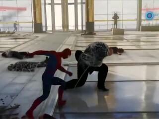Marvel historietas spider-man episodio 1 swinging alrededor la ciudad