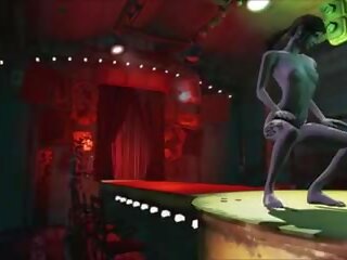Fallout 4 - sedusive stabs deja līdz bergamhot, x nominālā video 0b