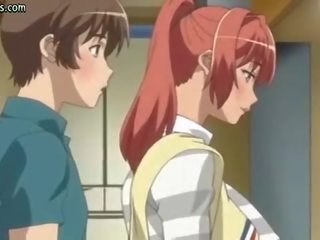 Sexy anime chick getting pussy laid