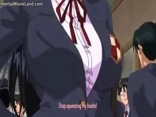 Koķets anime koledža cuties nepieredzējošas manhood part3