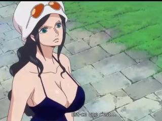 Nami&Nico Robin fascinating titjobs (One Piece)