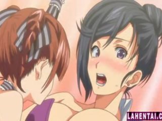 Hentai vajzat fucked në seks simultan