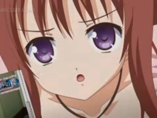 Anime Ms Tit Fucking And Rubbing Huge shaft Gets A Facial
