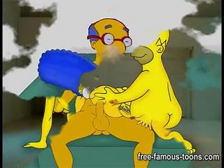 Simpsons hentai orgier