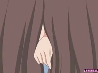 巨大な リサ·アン エロアニメ ブルネット ファック で 変化 部屋