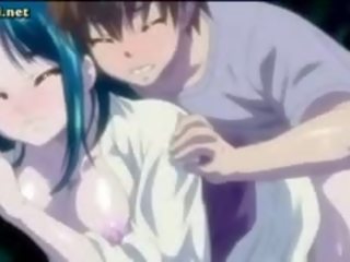 Anime prostitutka takes it hard in her dar hole