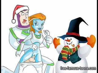 Famoso caricaturas navidad xxx fiesta