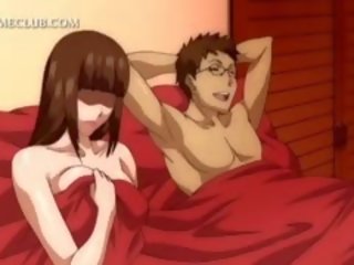 3d Anime Ms Gets Pussy Fucked Upskirt In Bed