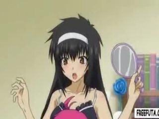 Manga τρανς κορίτσι έτοιμος για ένα ημερομηνία