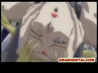 Blond hentai grand brutal tentakeln gefickt