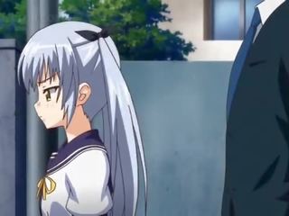 Apdullinātas anime enchantress licking putz uz tuvplāns