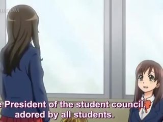 Tenåring anime hentai fanget onanering blir knullet hardt
