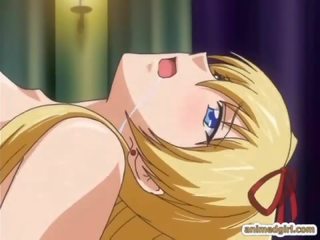 Veľký prsia hentai mladý žena dostane ťažký fucked podľa transsexuál anime