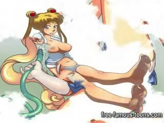 Sailormoon usagi adulto clipe