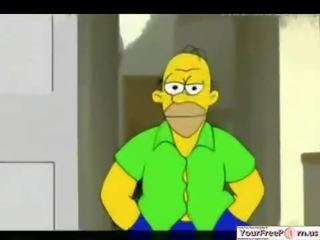 Simpsons marge cheats पर homer