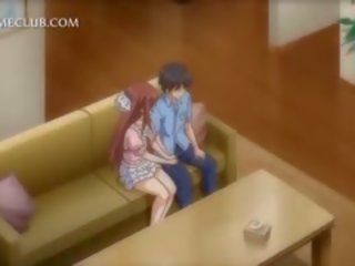 Attractive 3d Anime mademoiselle Tit Fucking Big pecker In Close-up