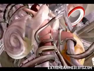 3d damsel merr shembur nga jashtëtokësor tentacles!
