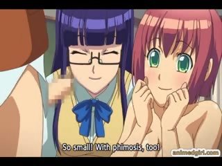 Swimsuit Anime Shemale beauty Gets Sucked Her Bigcock