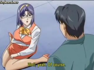 Anime Secretary Gets Pussy Teased
