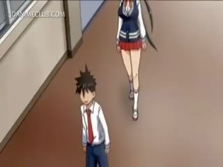 エロアニメ 学校 キューティー 女 からかわ ととも​​に a なめる アップスカート