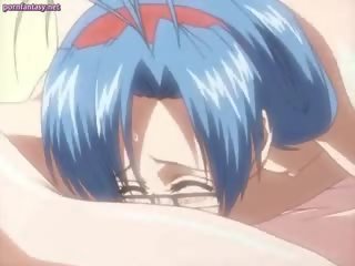 Anime lesbietes tribbing un licking