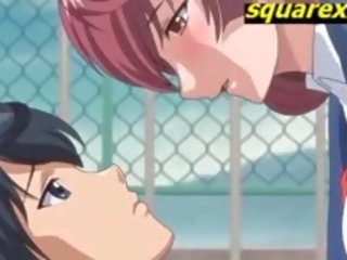 Big Tits Teen Students Fuck In Backyard Anime