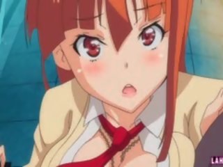 Big Titted Ginger Hentai teenager Gets Her Wet Pussy Pumped Deep