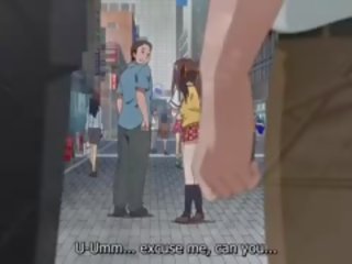 Gal drama anime klipp med usensurert gruppe, anal scener