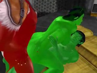 [fantasy-3dsexvilla 2] she-hulk follada por un demon y la hulk en 3dsexvilla 2