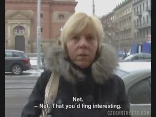 Czech Milf Gives a Head for a lustful dick