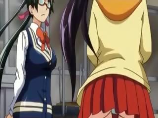 エロアニメ 学校 フィーチャー 女 からかわ ととも​​に a なめる アップスカート