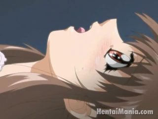 Patīkams anime ķildīga sieviete iegūšana sārts kails cunt laizīja līdz viņai mīļotā