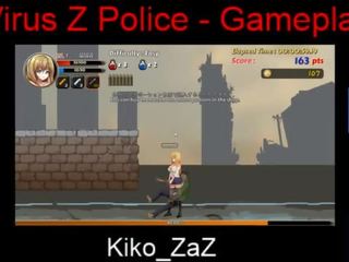 Virus z полиция mademoiselle - gameplay