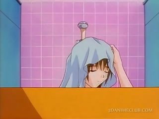 Sensual Hentai Siren Fantasizing About sex video In Shower