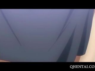 Hentai seductress fica fodido por um pendurado warrior