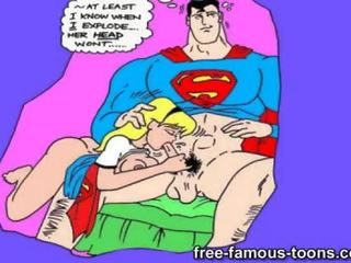 Superman un supergirl orģijas