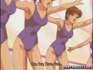 Fürdőruha japán hentai maga maszturálás -ban a úszás p
