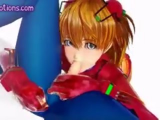 Xxx film Animated Doll Delighting A shaft